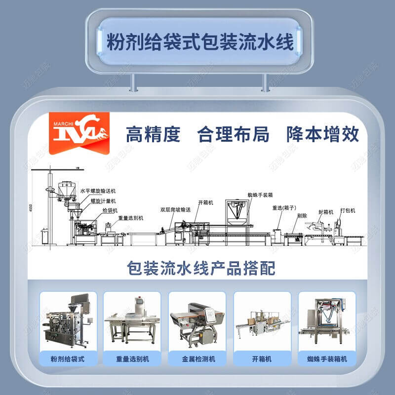 消毒粉（fěn）包裝流水線